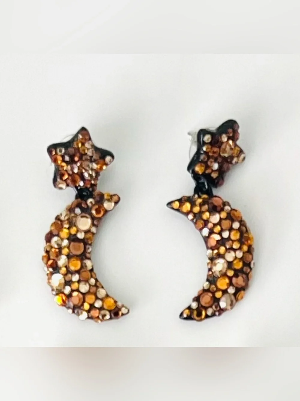 Colorful Fun Geometric Earrings - Picture 8 of 14